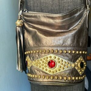 Vintage Jewel Bucket Bag